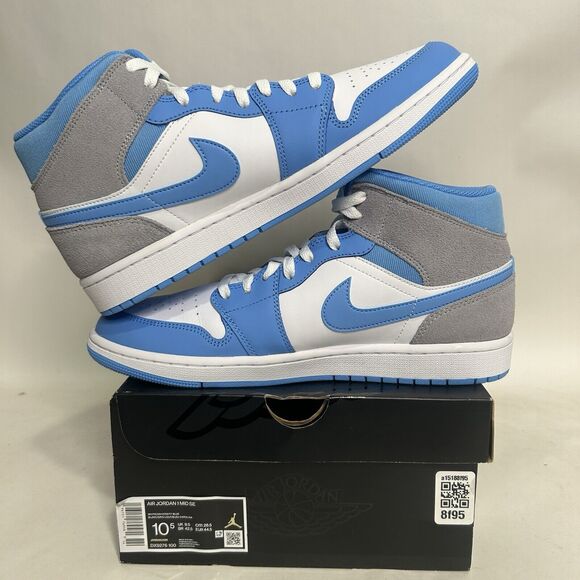Nike Air Jordan 1 Mid SE Retro “University Blue/UNC” 2024 - Picture 3 of 6